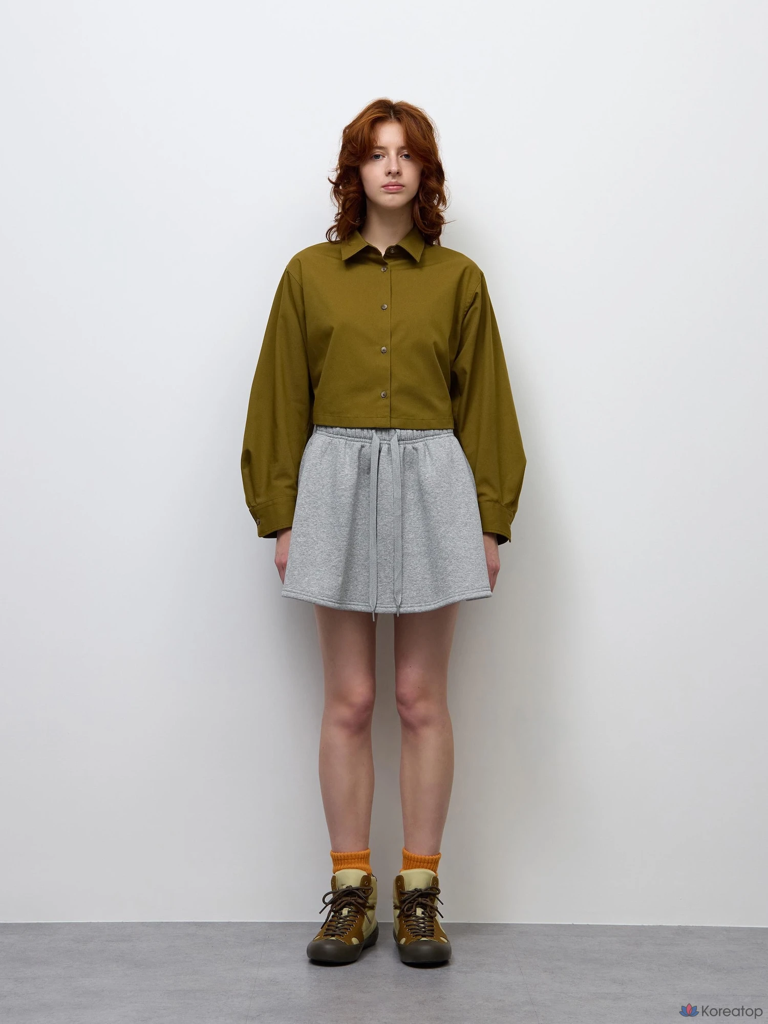 Мини-юбка Uniqlo Sweat Mini Skirt