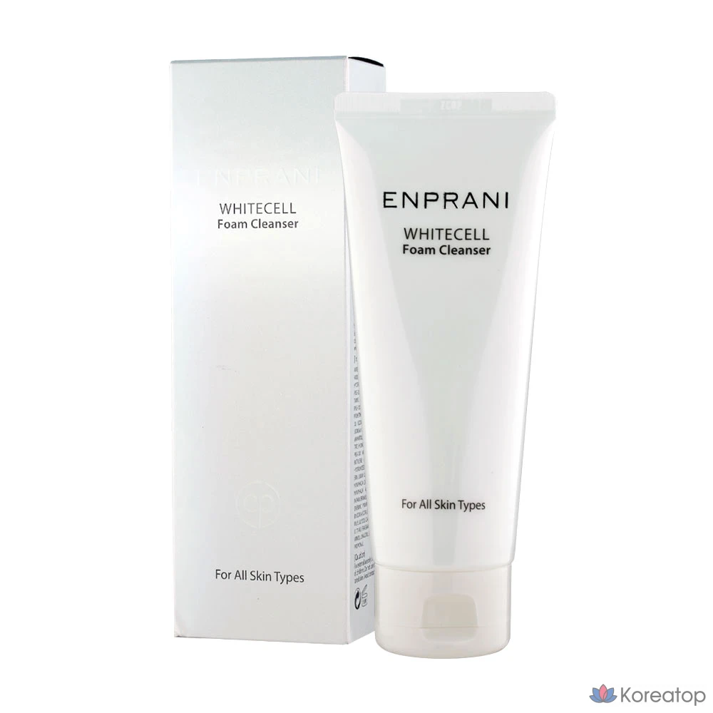 Пенка для умывания Enprani Whitecell Foam Cleanser Brightening, 100 мл, 1 шт.
