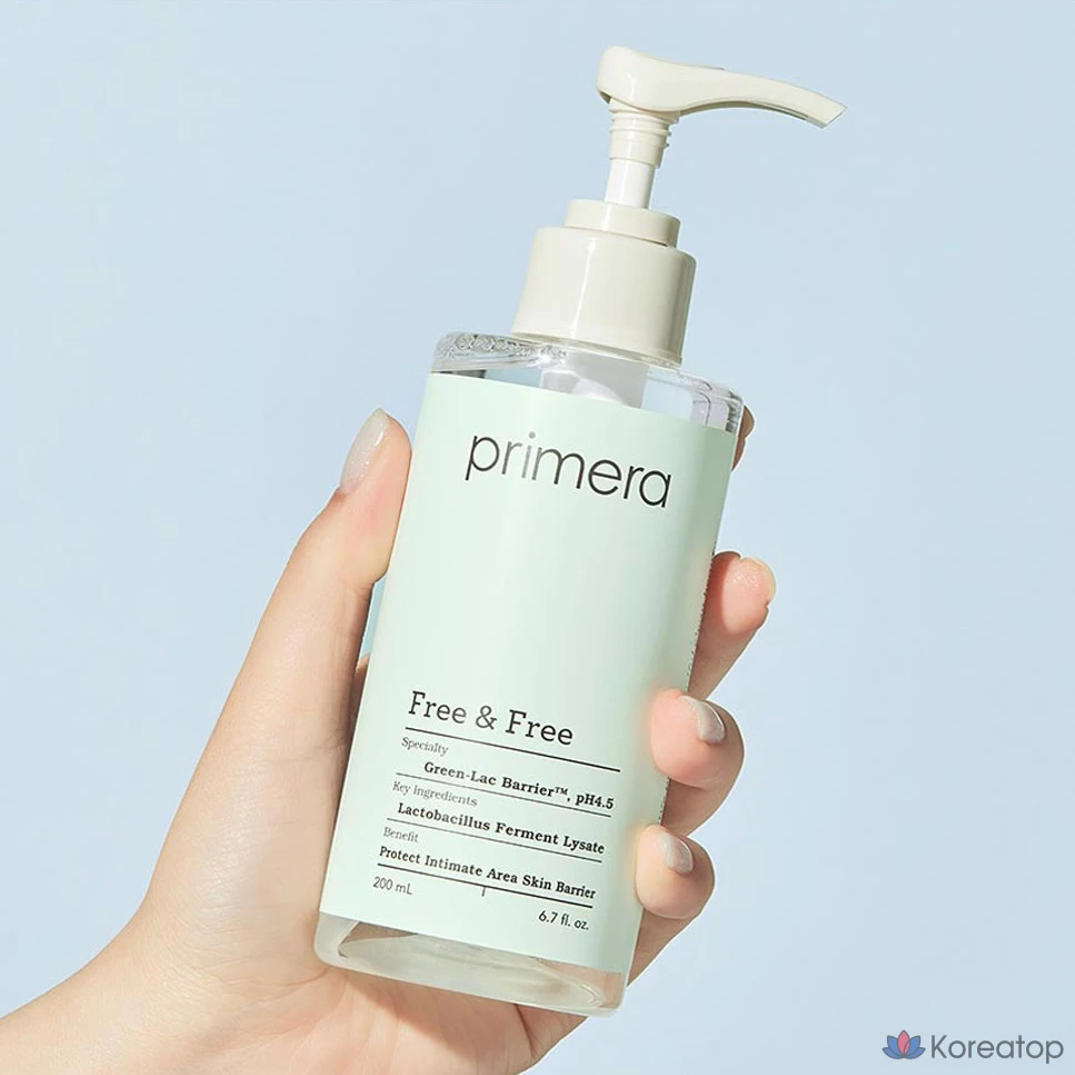 Гель для интимной гигиены PRIMERA Free & Free Feminine Wash, 200 мл, 1 шт.