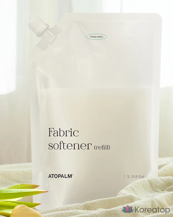 Кондиционер для белья Atopalm Freesia Cotton Refill, 1 л, 1 шт.