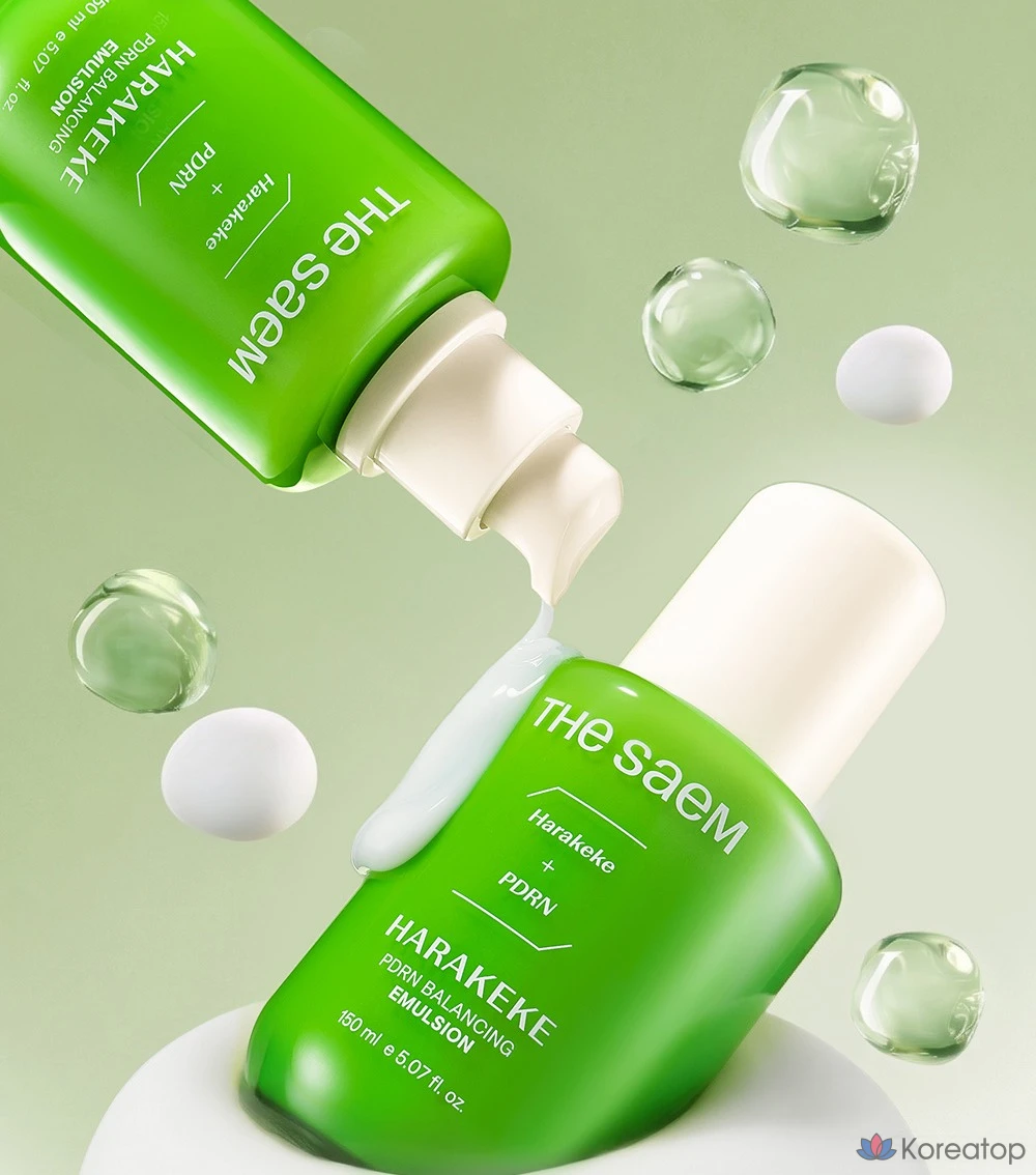 Набор для ухода The Saem Harakeke PDRN Skin Care 3-piece Set, 1 шт.