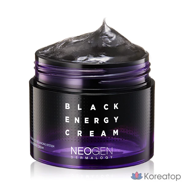 Крем Neogen Dermalogy Black Energy Cream, 80 мл, 1 шт.