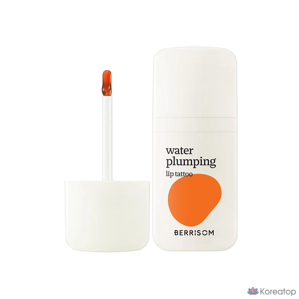 Тинт для губ G9SKIN Berry Some Water Plumping Lip Tattoo Tint Pack, оттенок 2 Coco Orange, 6 г, 1 шт.