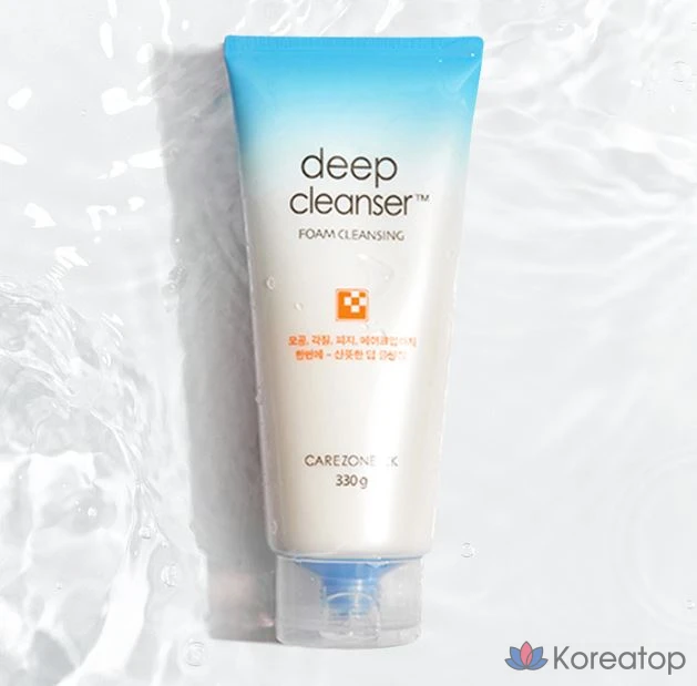 Глубоко очищающий пенящийся гель для умывания Carezone CK Deep Foaming Cleanser, 330 г, 1 шт.
