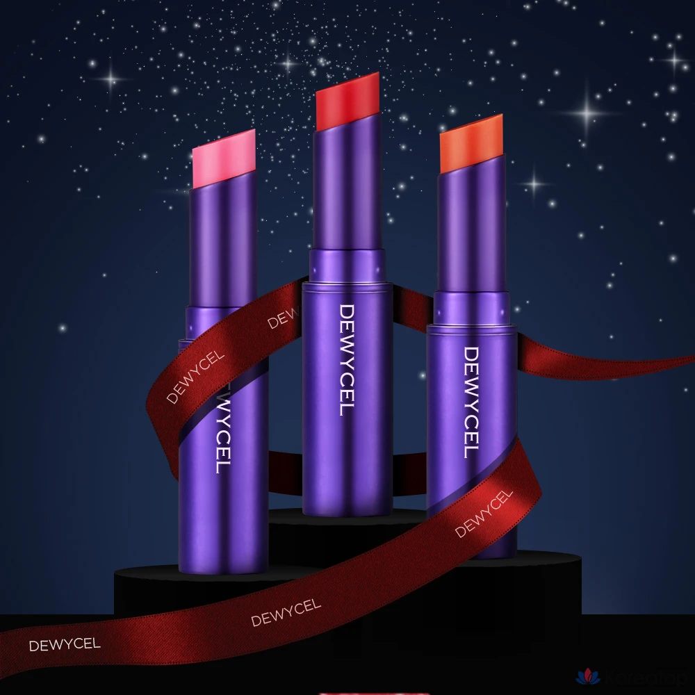 Тинт-бальзам для губ DEWYCEL Tintouring Tinted Lip Balm, оттенок 04 Pure Red, 4.5 г, 1 шт.