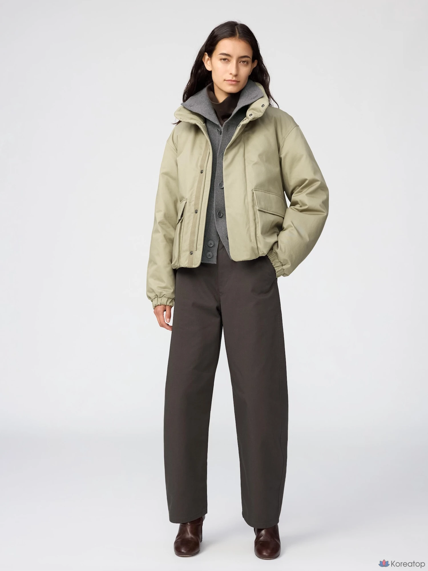 Пуховая куртка Uniqlo Hybrid Down Short Jacket