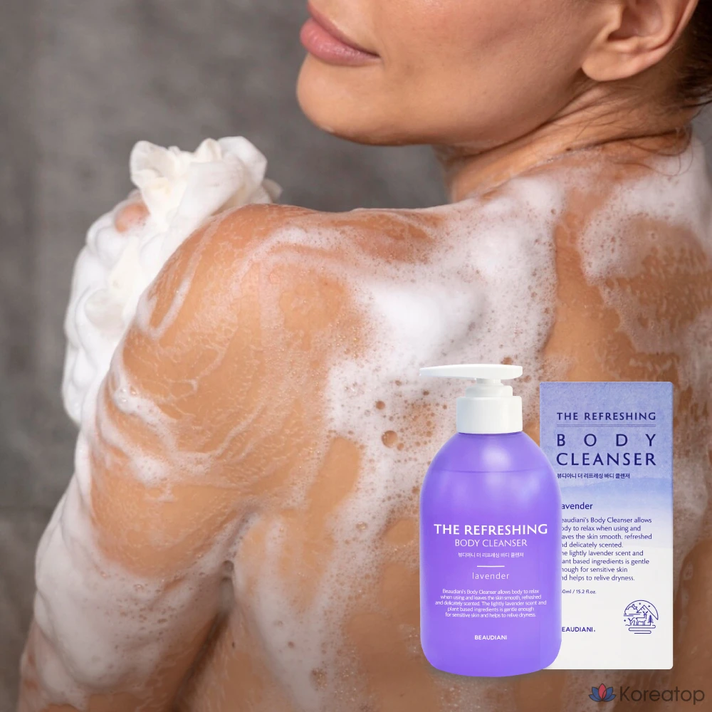 Очищающий гель для душа Beaudiani The Refreshing Body Cleanser Herbal Scent, 450 мл, 1 шт.
