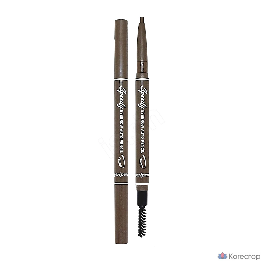 Карандаш для бровей Peripera Speedy Auto Pencil, оттенок 004 Mocha Taupe, 1 шт.