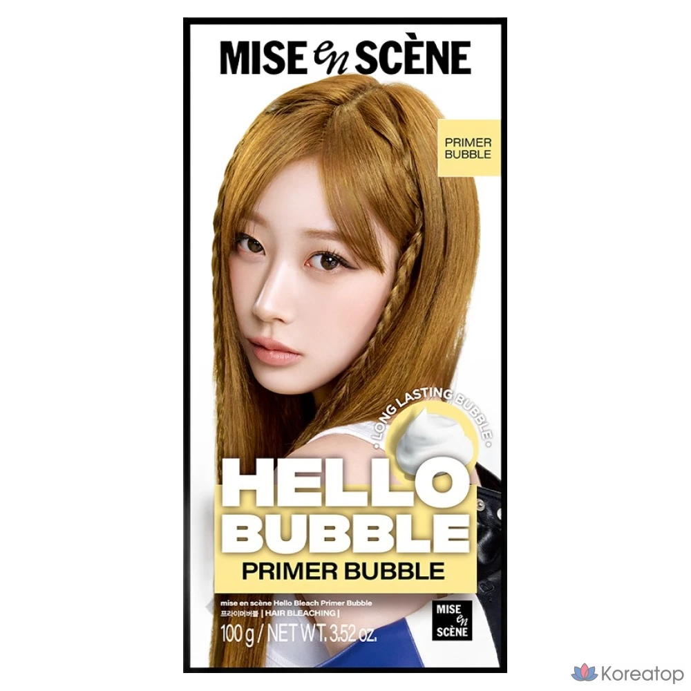 Окрашивающая пена Mise en Scene Hello Bubble, Primer, 1 шт.