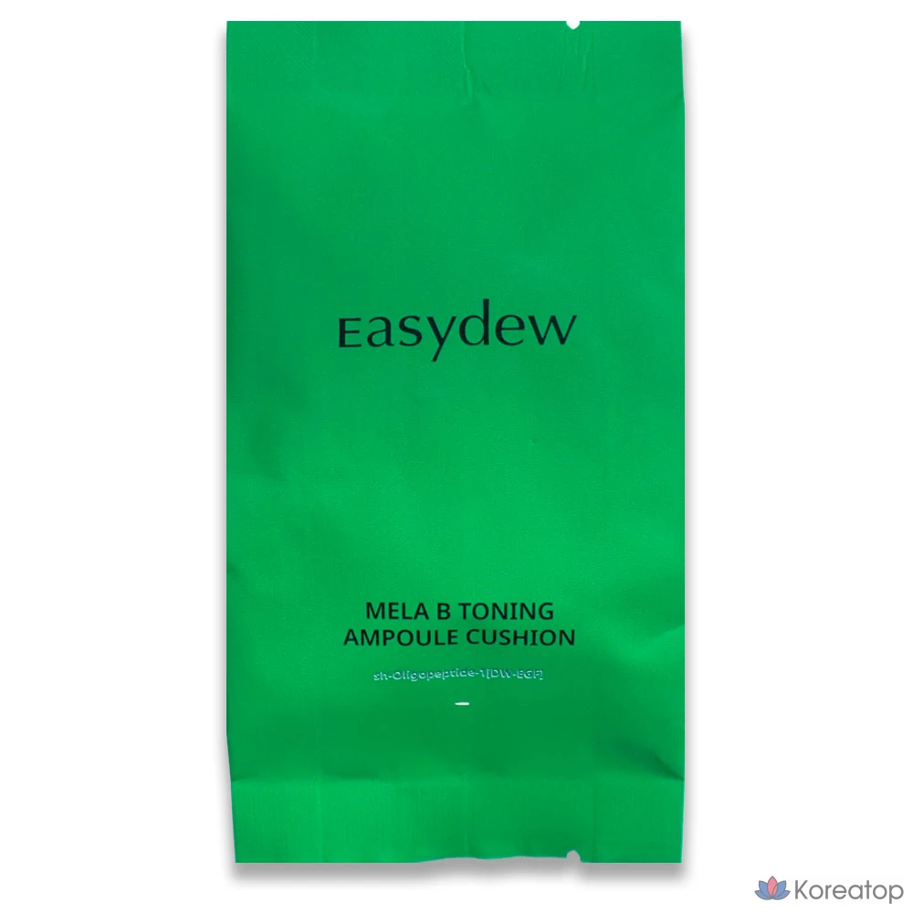 Кушон Easydew Melavitoning Tone-up Ampoule Cushion, оттенок 21 Natural Refill, 13 г, 1 шт.