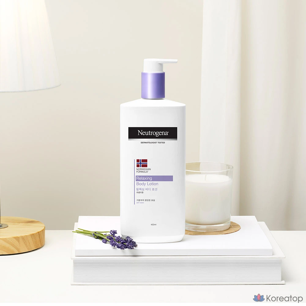 Увлажняющий лосьон для тела Neutrogena Relaxing Body Moisturizer Lavender, 450 мл, 1 шт.