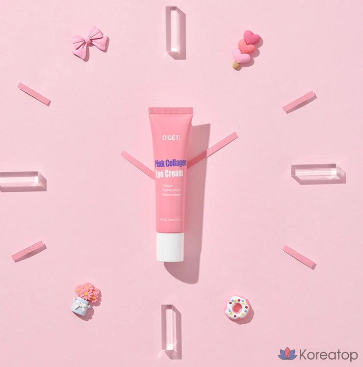 Крем для век O!GETi Pink Collagen Eye Cream, 30 мл, 1 шт.
