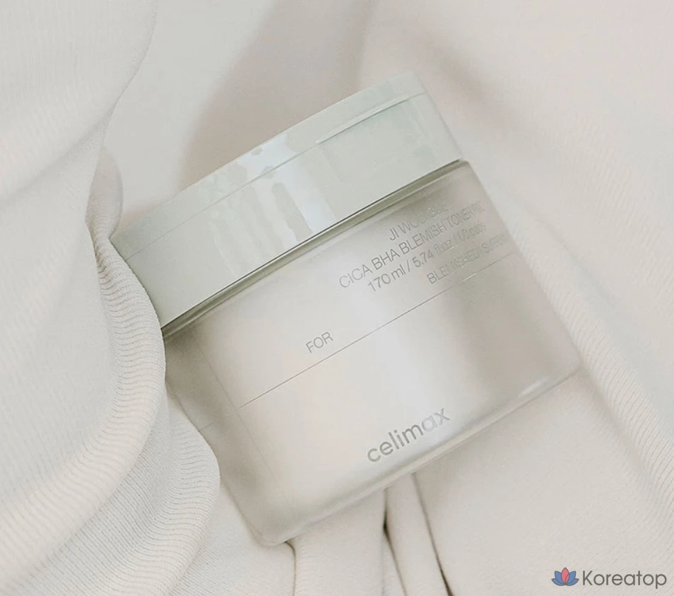 Тонер-пэды Celimax Eraser Cica BHA Blemish Toner Pad, 170 мл, 60 шт.
