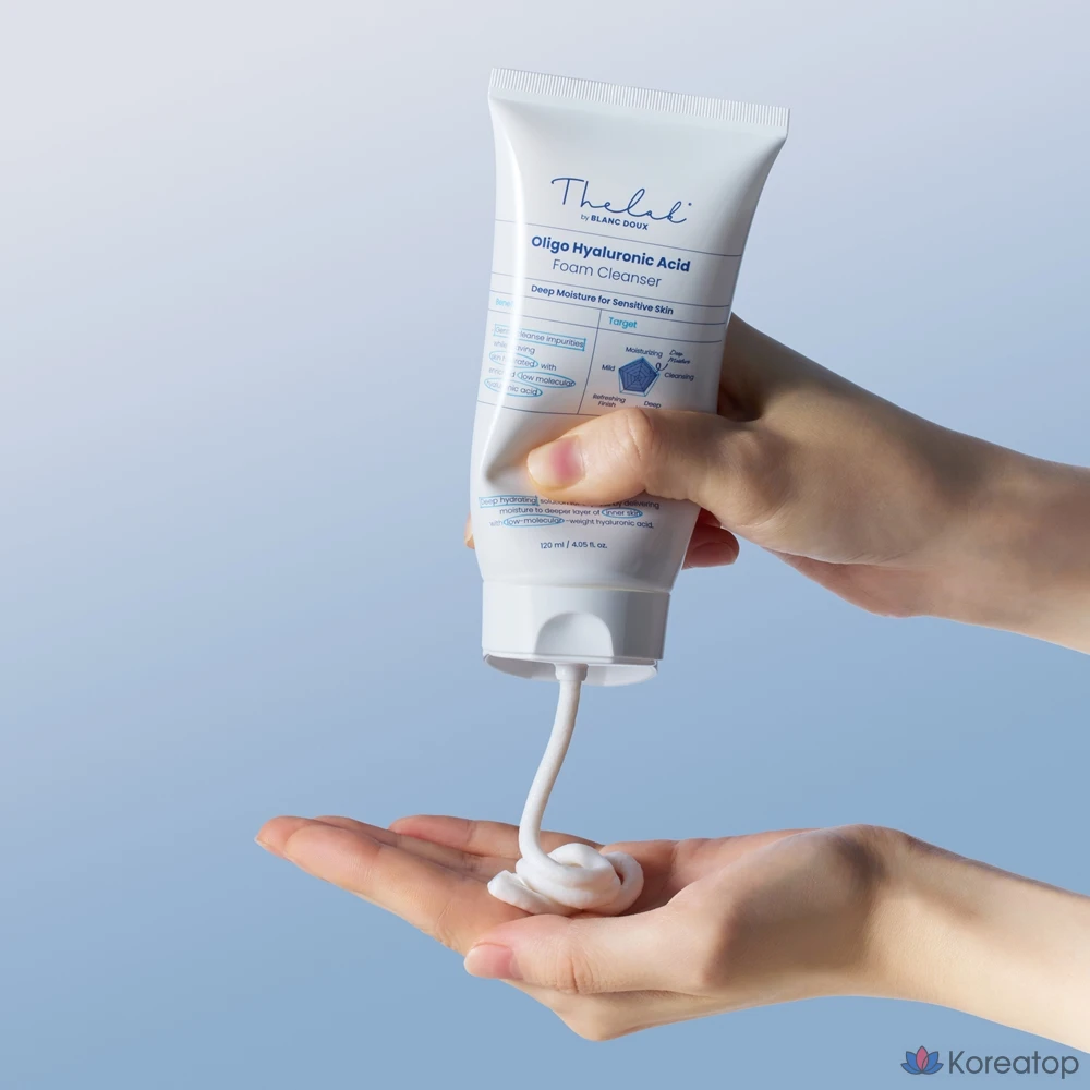 Пенка для умывания THE LAB by blanc doux Oligo Hyaluronic Acid Foam Cleanser, 120 мл, 1 шт.