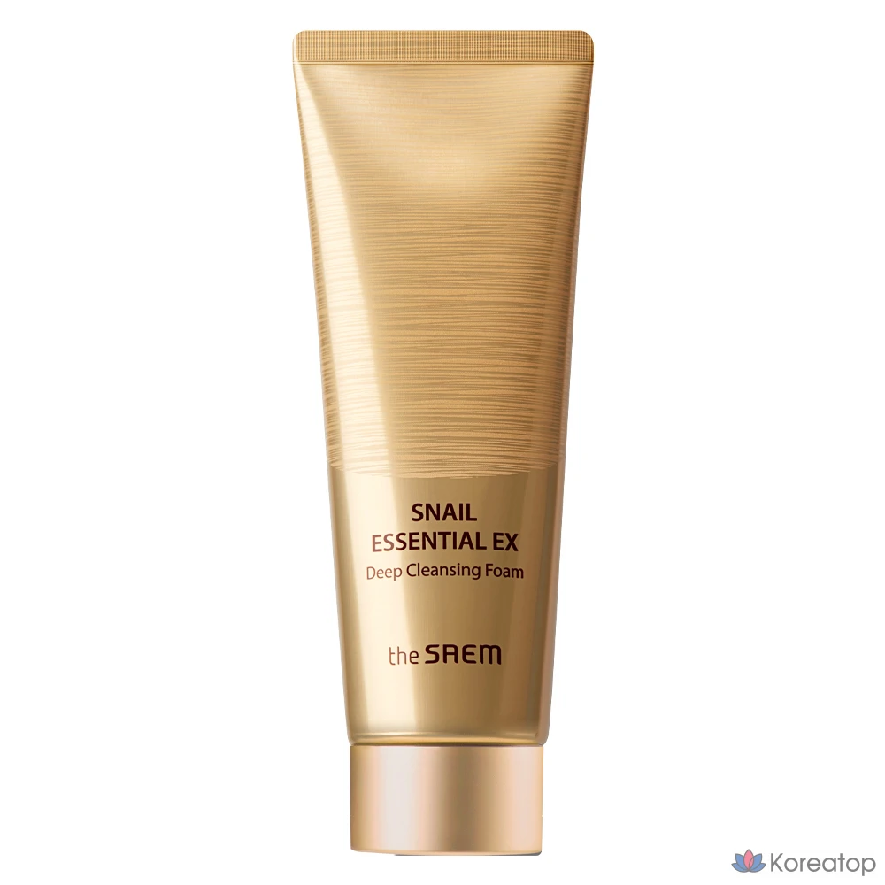 Очищающая пенка The Saem Snail Essential EX Deep Cleansing Foam, 150 мл, 1 шт.