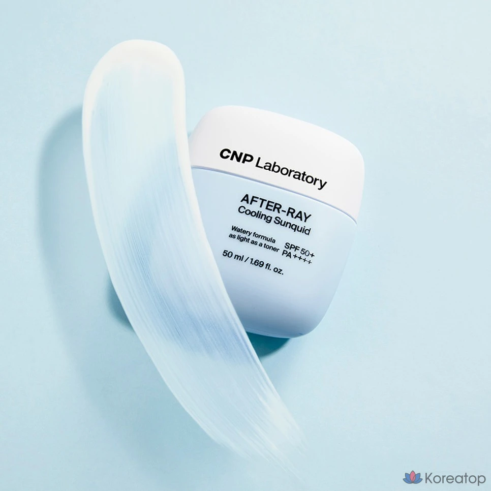 Солнцезащитный крем CNP Laboratory After Ray Cooling Sun Fluid SPF50+ PA++++, 50 мл, 1 шт.