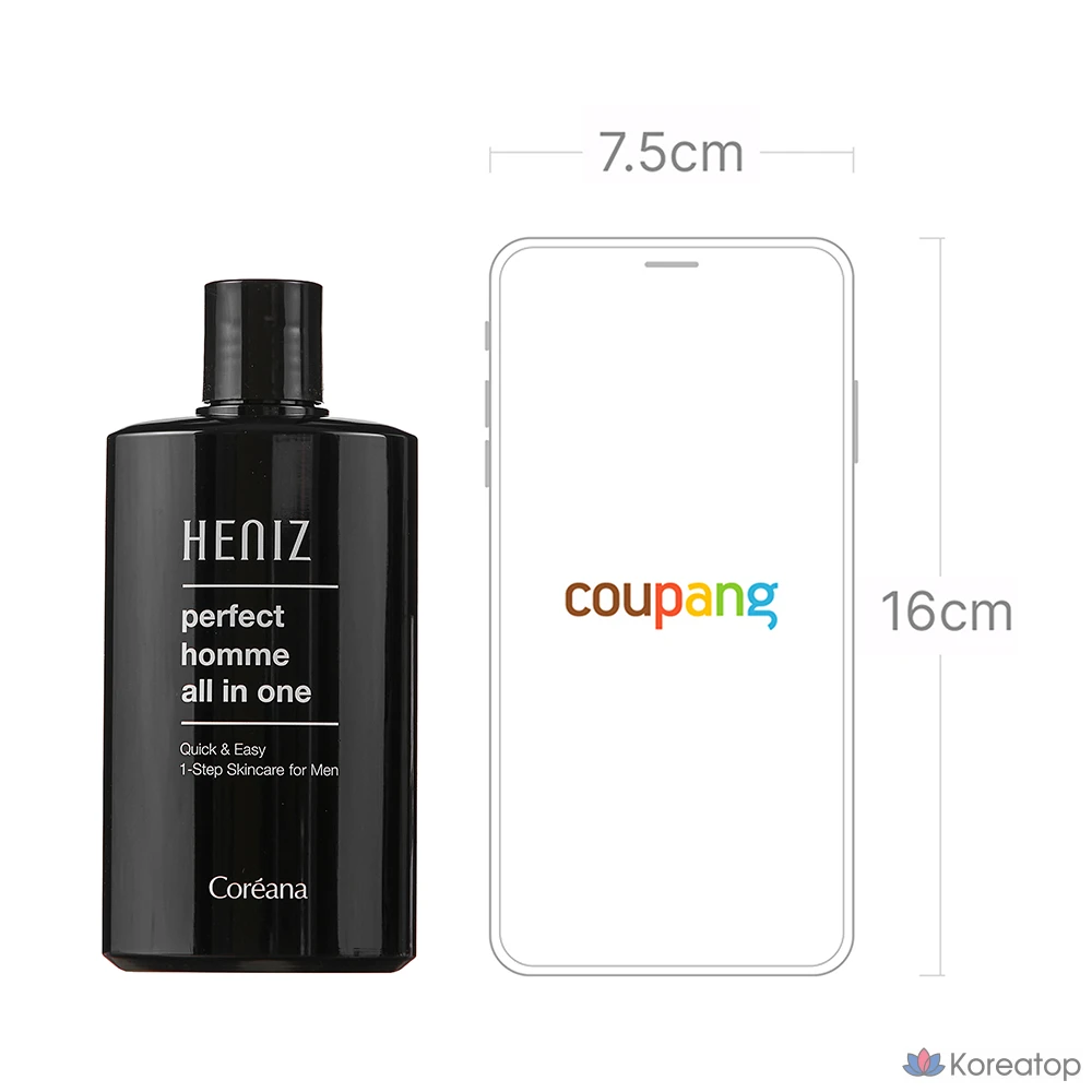 Лосьон для лица Coreana Perfect Homme All-in-One Lotion, 200 мл, 1 шт.