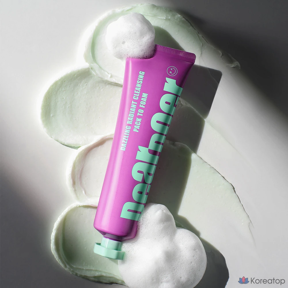 Очищающая пенка Dear Doer Vegan Dazzling Radiant Pack to Foam, 100 мл, 1 шт.
