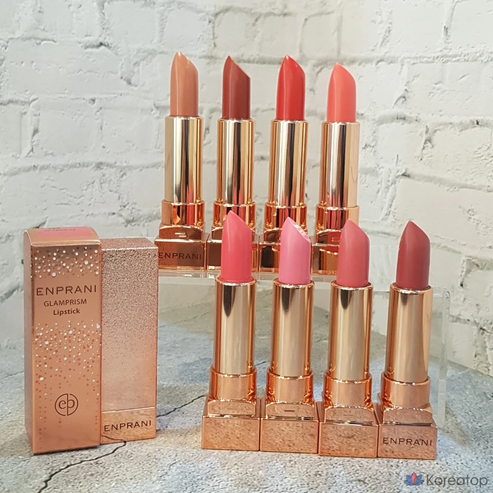 Губная помада Enprani Glam Prism Lipstick, оттенок 06 Pink Quartz, 3.4 г, 1 шт.