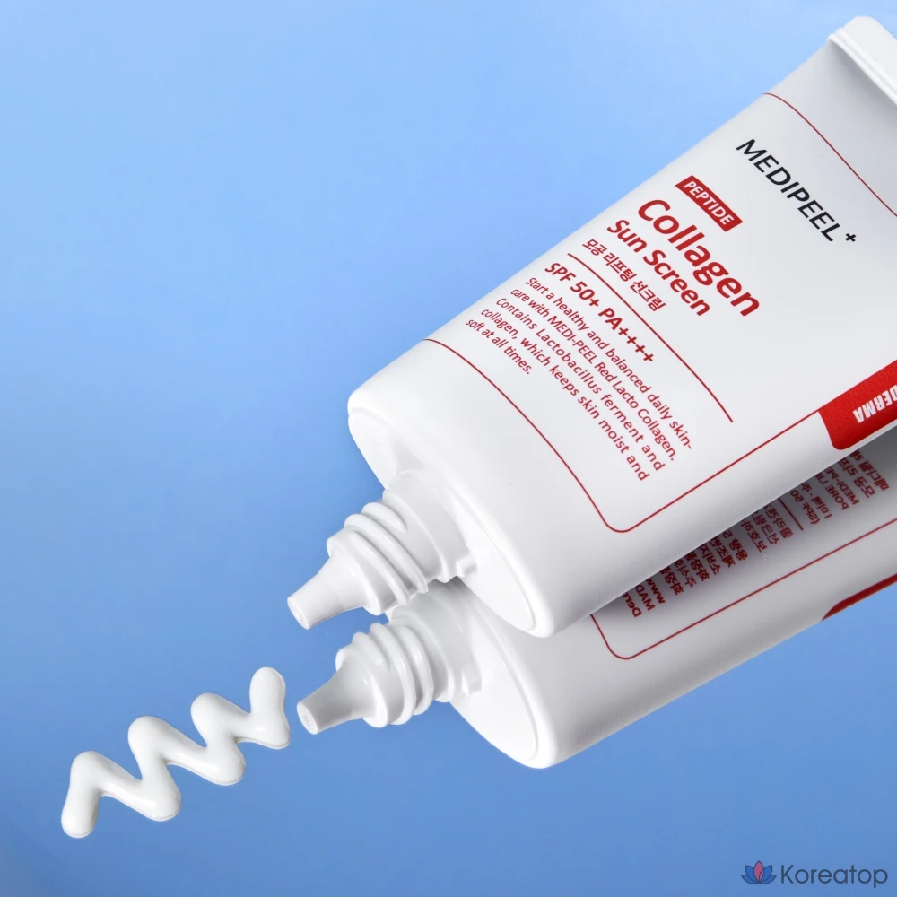 Солнцезащитный крем Medi-Peel Red Lacto Collagen Pore Lifting Sun Cream SPF50+ PA++++, 50 мл, 1 шт.