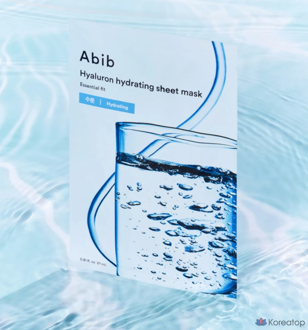 Тканевая маска для лица Abib Hyaluron Moisture Sheet Essential Fit Mask, 30 шт., фото 4