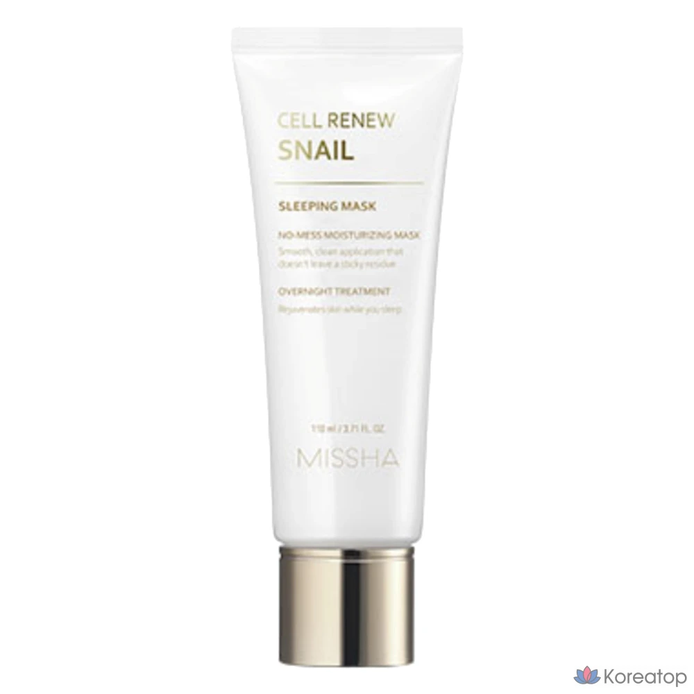 Спи маска для лица Missha Cell Renew Snail Sleeping Mask, 110 мл, 1 шт.