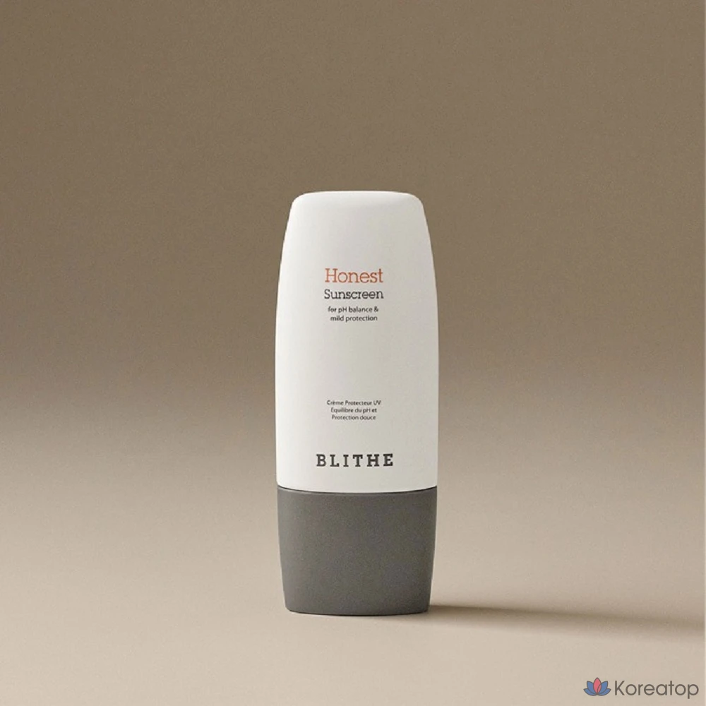 Солнцезащитный крем BLITHE Honest Sunscreen SPF50+ PA++++, 50 мл, 1 шт.