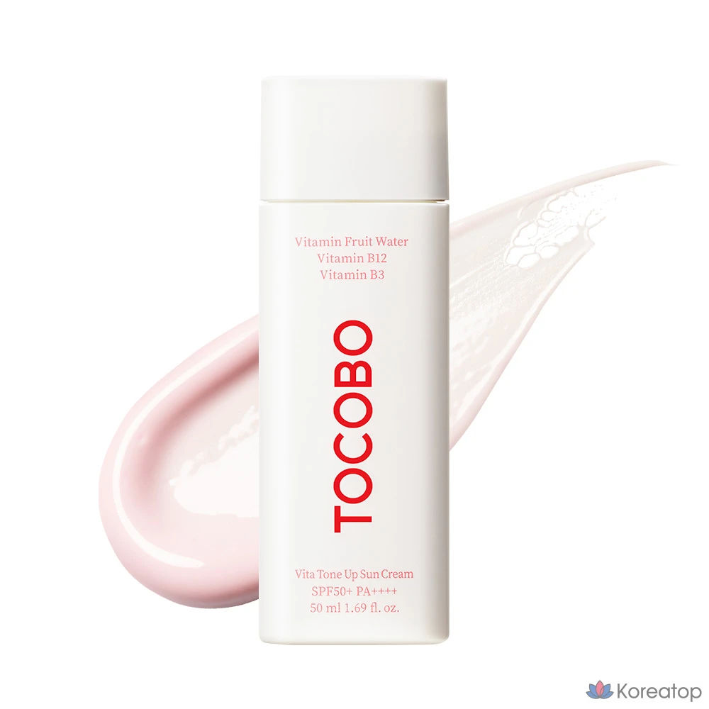Солнцезащитный крем Tocobo Vita Tone Up Sun Cream SPF50+ PA++++, 50 мл, 1 шт.