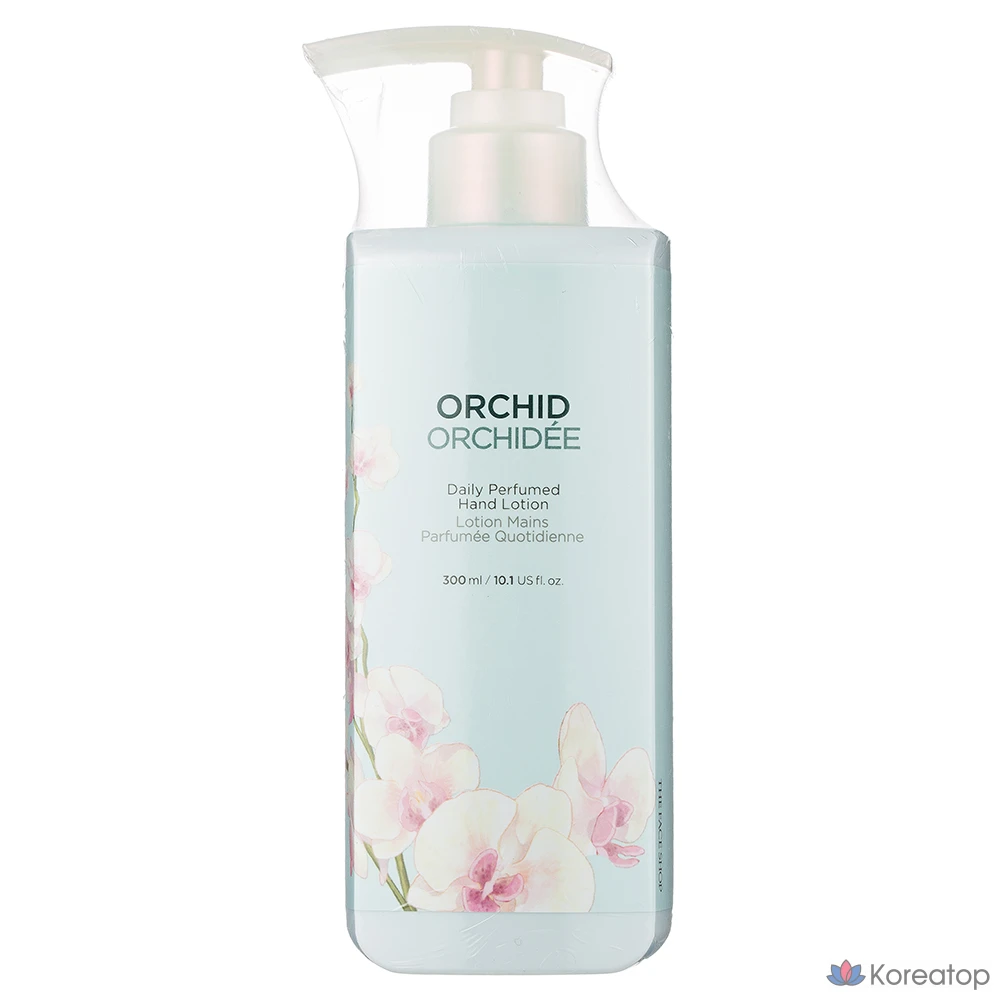Лосьон для рук The Face Shop Daily Perfume Orchid Hand Lotion, аромат лайма, 300 мл, 1 шт.