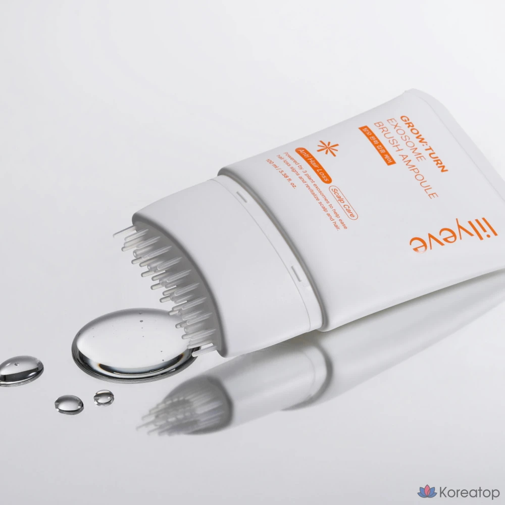 Ампульная сыворотка Lilyeve Growturn Exosome Brush Scalp Hair Loss Ampoule, 100 мл, 1 шт.