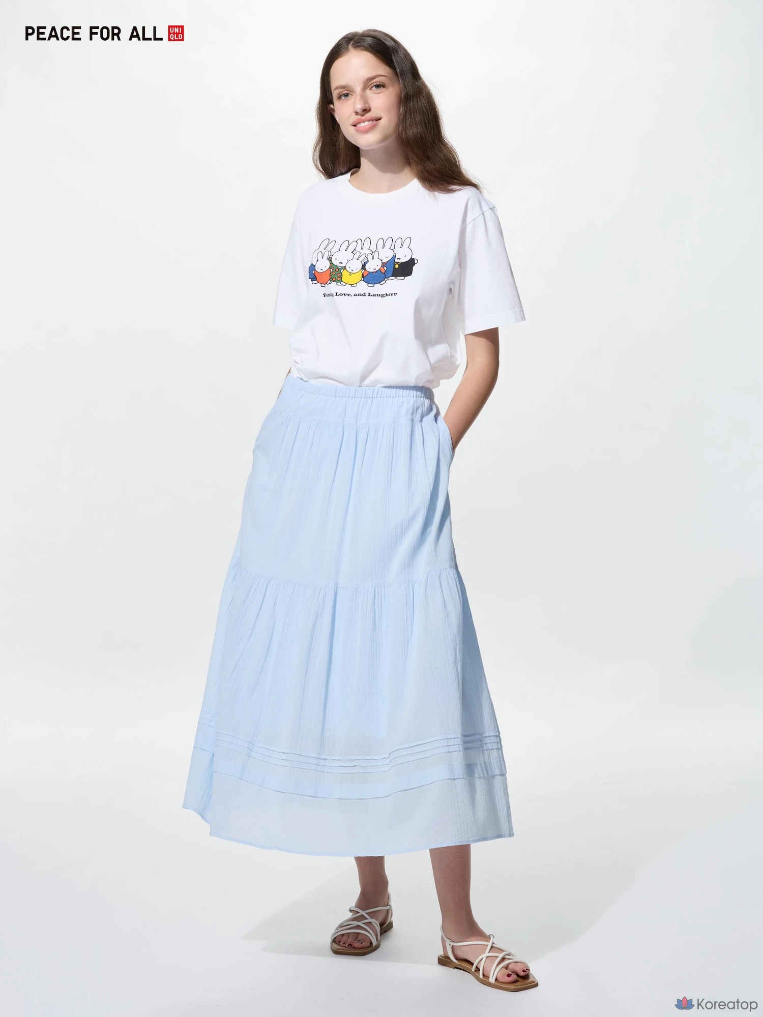 Футболка Uniqlo PEACE FOR ALL Graphic T (Regular Fit) Dick Bruna, фото 4