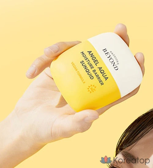 Солнцезащитный крем BEYOND Angel Aqua Moisture Barrier Sun Cushion SPF50+ PA++++, 50 мл, 1 шт.