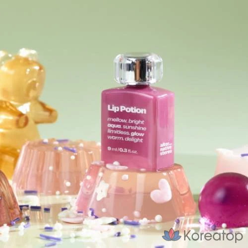 Бальзам для губ ALTERNATIVE STEREO Lip Potion Aqua Glow Candilicious, оттенок 8 Sugar Purple, 1 шт., фото 3