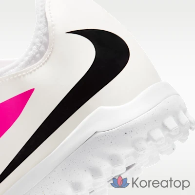 Футбольные бутсы детские Nike Phantom 6 Low Academy Erling Haaland, для искусственного газона, фото 8