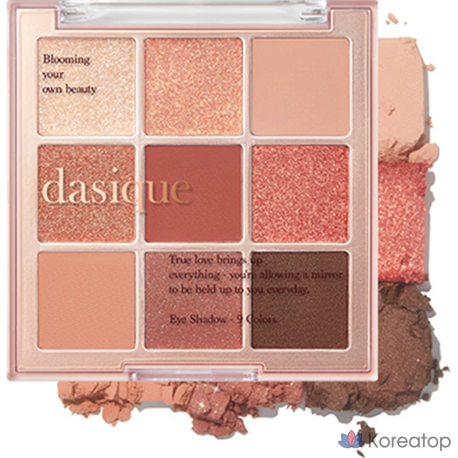 Палетка теней для век Dasique Shadow Palette, оттенок 02 Rose Petal, 1 шт.