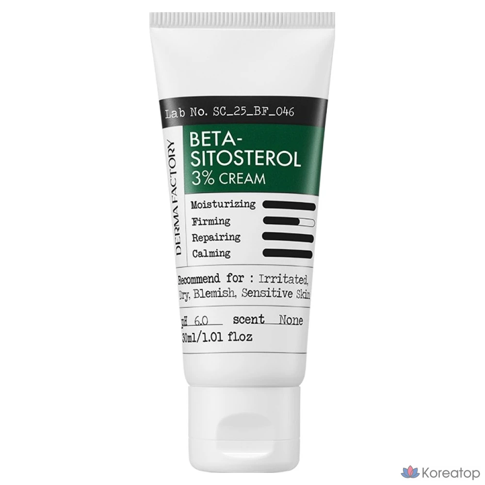 Крем Derma Factory Betasitosterol 3% Cream, 30 мл, 1 шт.
