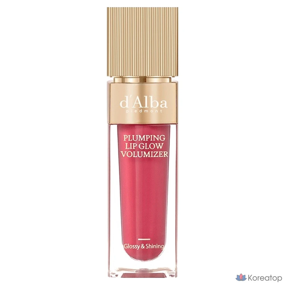 Бальзам для губ d'Alba Plumping Lip Glow Mood Volumizer, оттенок Petal Rose, 5 мл, 1 шт.