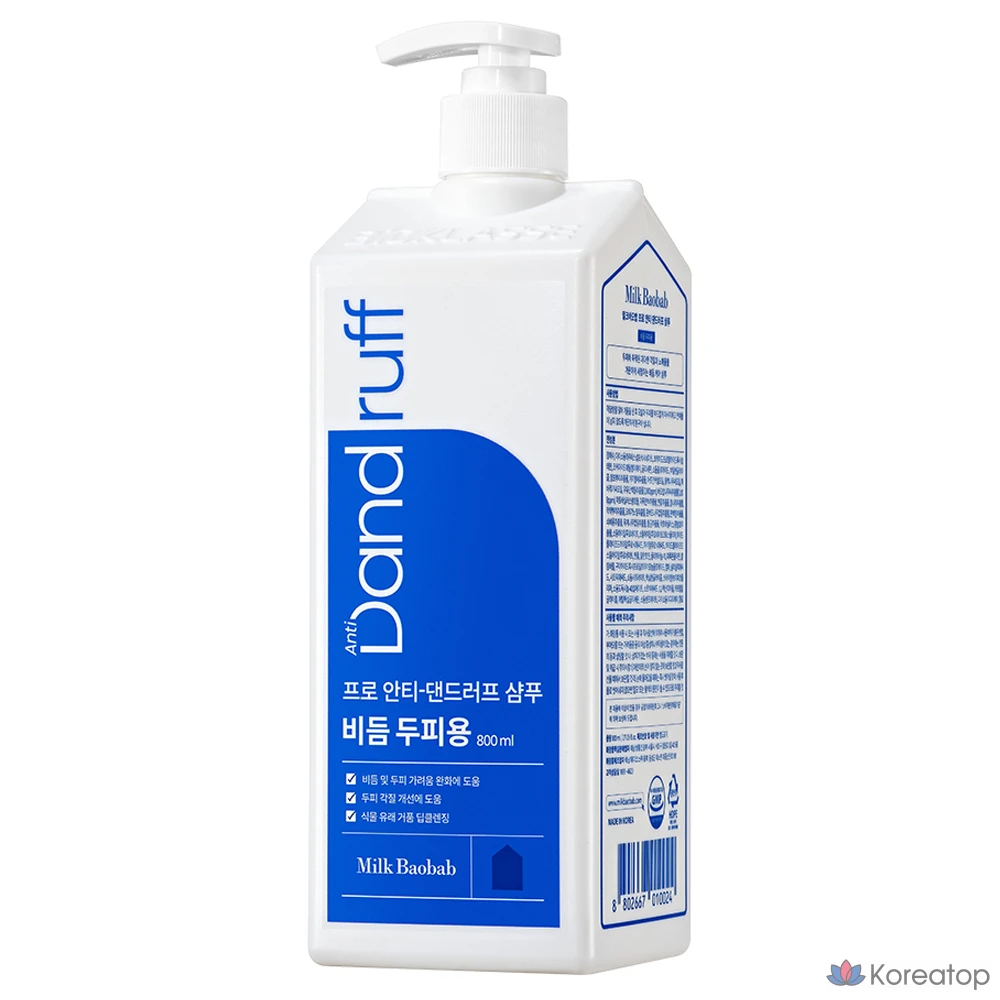 Шампунь Milk Baobab Pro Anti Dandruff Scalp Shampoo, 800 мл, 1 шт.