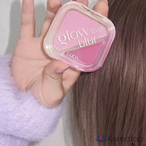 Румяна Luna Glow Layer Blur Cheek, оттенок 12 Mauv Rabbit, 8.5 г, 1 шт., фото 4