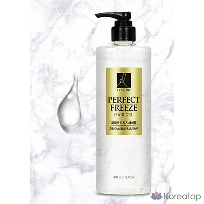 Гель для волос Elastine Perfect Freeze Hair Gel, 450 мл, 1 шт., фото 3