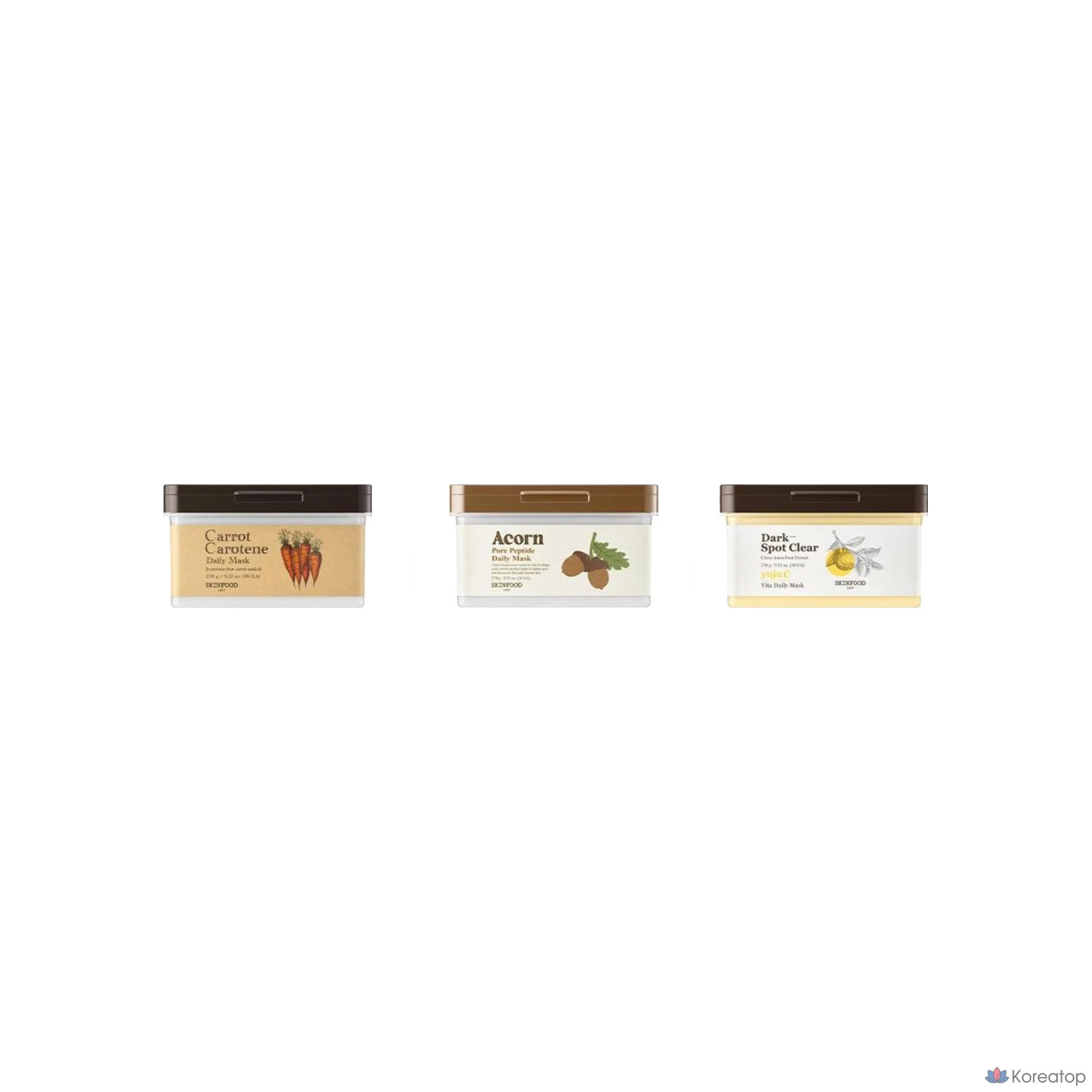Тканевая маска для лица Skinfood Carrot Carotin Daily Mask, 90 шт., фото 6