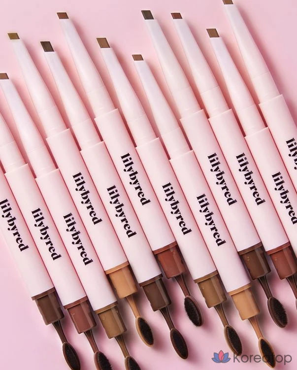 Карандаш для бровей Lilybyred Hard Flat Eyebrow Autopencil, оттенок 01 Light Brown, 0.17 г, 1 шт., фото 2