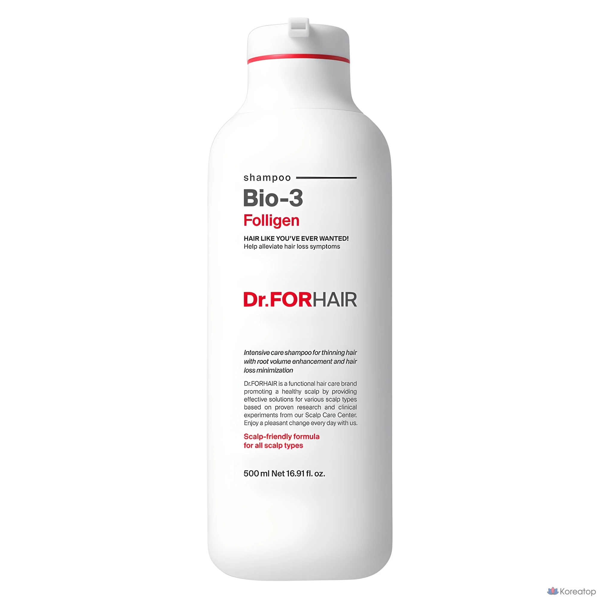 Шампунь Dr. Forhair Foligen Bio 3, 500 мл, 1 шт.