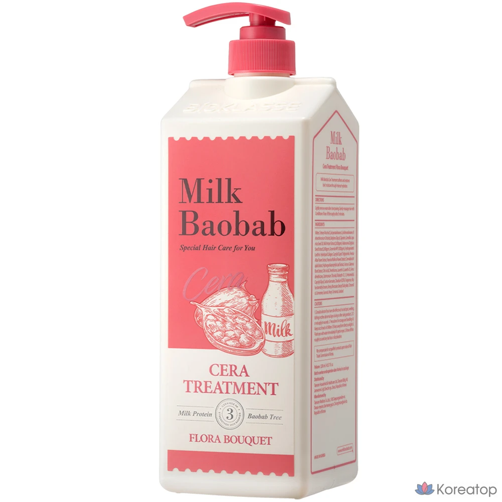 Кондиционер для волос Milk Baobab Sera Treatment Flora Bouquet, 1.2 л, 1 шт.