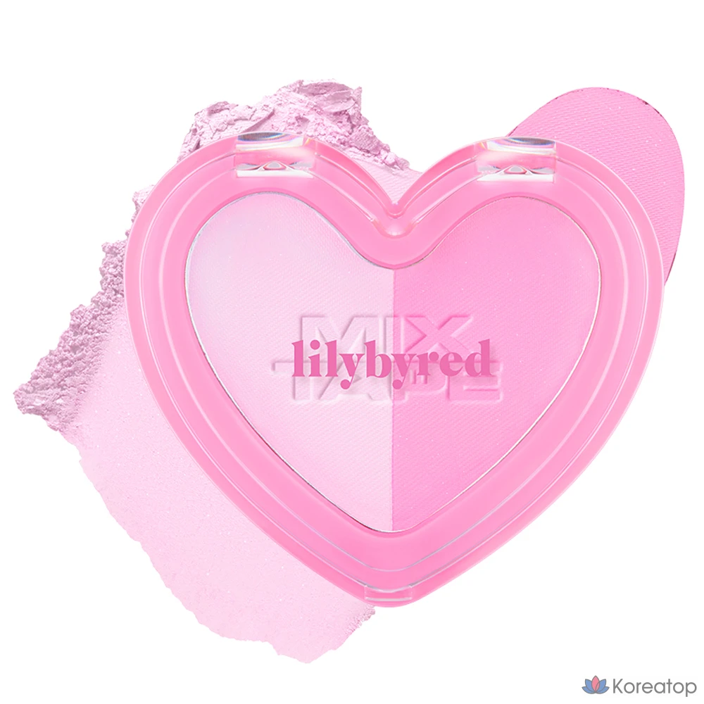 Румяна Lilybyred Love Beam Cheek Duo, оттенок 01 Funky Beam, 4 г, 1 шт.