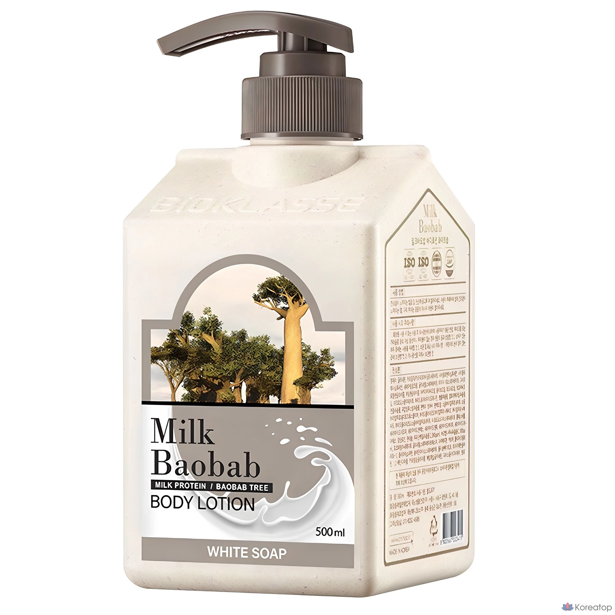 Лосьон для тела Milk Baobab Body Lotion White Soap Scent, 500 мл, 1 шт.
