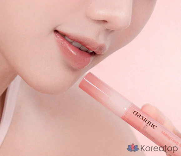 Бальзам для губ Dasique Melting Candy Balm, оттенок 01 Gentle Peach, 1 шт., фото 2