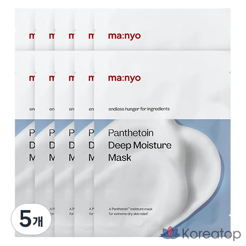 Тканевая маска для лица Manyo Panthetoin Deep Moisture Mask, 30 г, 50 шт.