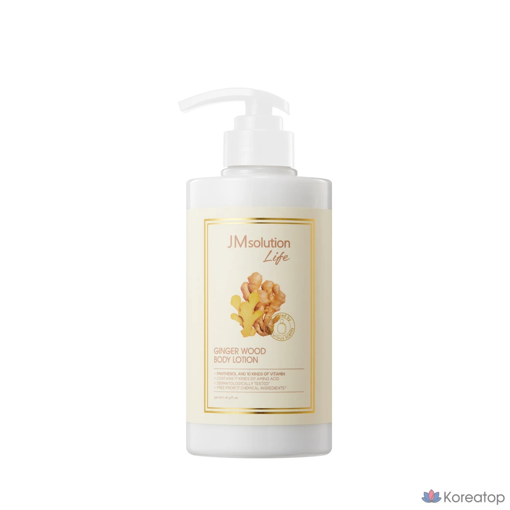 Лосьон для тела JM Solution Life Ginger Wood Perfume Body Lotion, 500 мл, 1 шт.