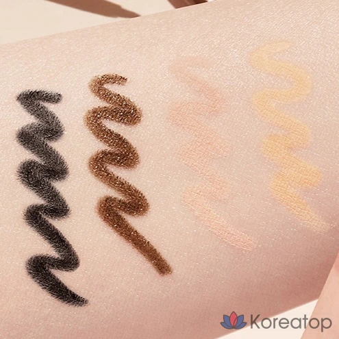 Карандаш для глаз Holika Holika Mellow Gliding Pencil Liner, оттенок 06 Apricot Cream, 0.3 г, 1 шт., фото 4
